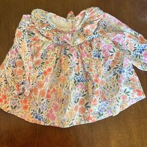 Cecil and Lou floral diaper set. 2T